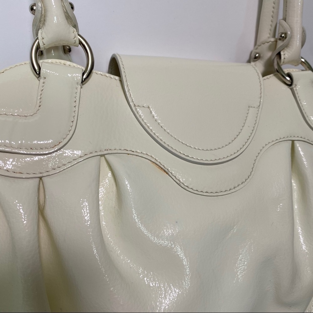 SALVATORE Ferragamo Marisa Patent Leather Handbag - Picture 6 of 16